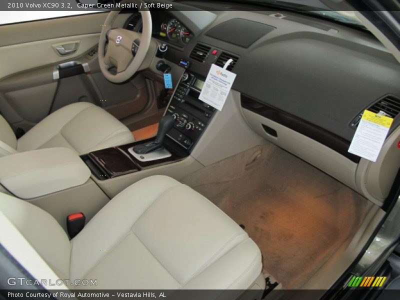 Caper Green Metallic / Soft Beige 2010 Volvo XC90 3.2
