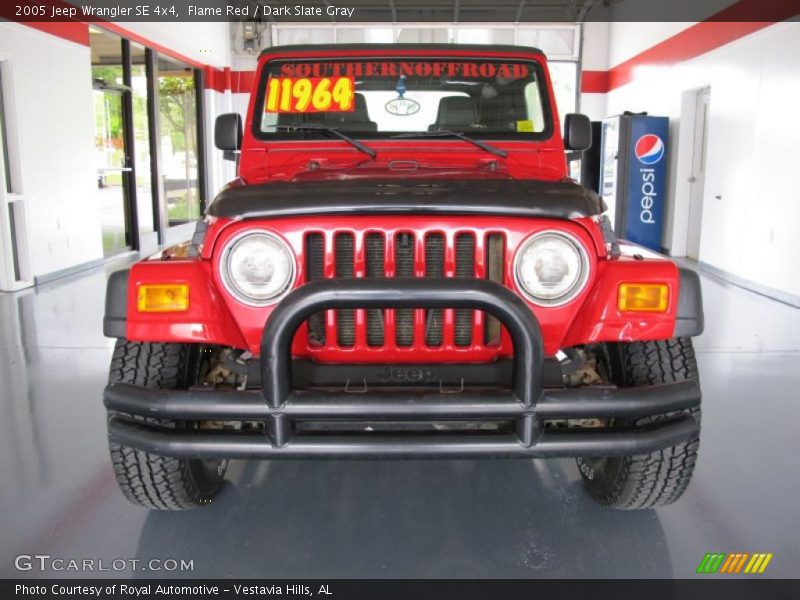 Flame Red / Dark Slate Gray 2005 Jeep Wrangler SE 4x4