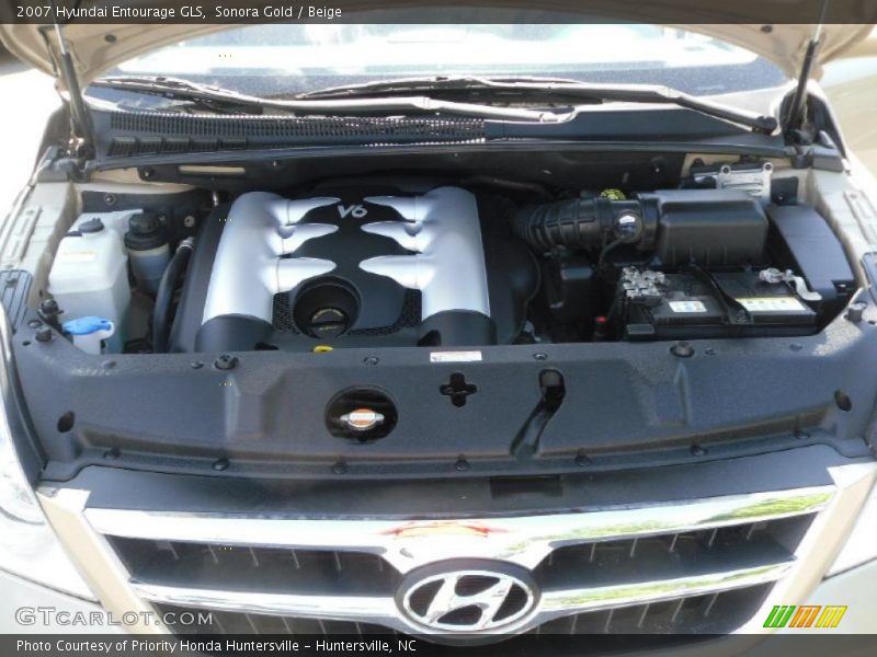 Sonora Gold / Beige 2007 Hyundai Entourage GLS
