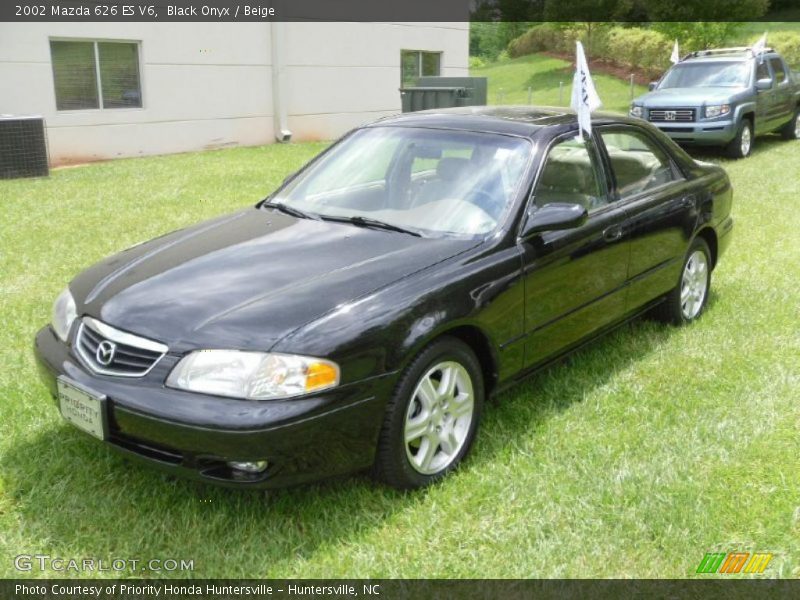 Black Onyx / Beige 2002 Mazda 626 ES V6