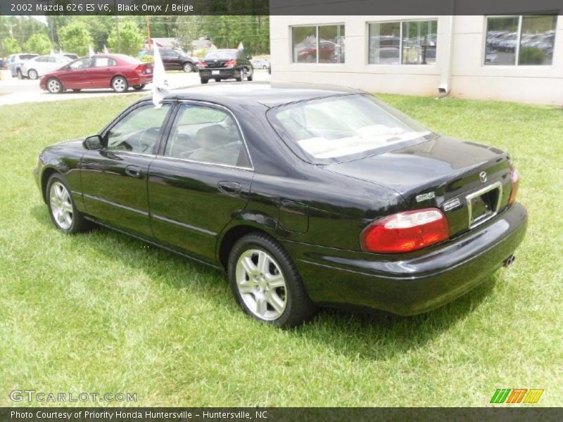 Black Onyx / Beige 2002 Mazda 626 ES V6