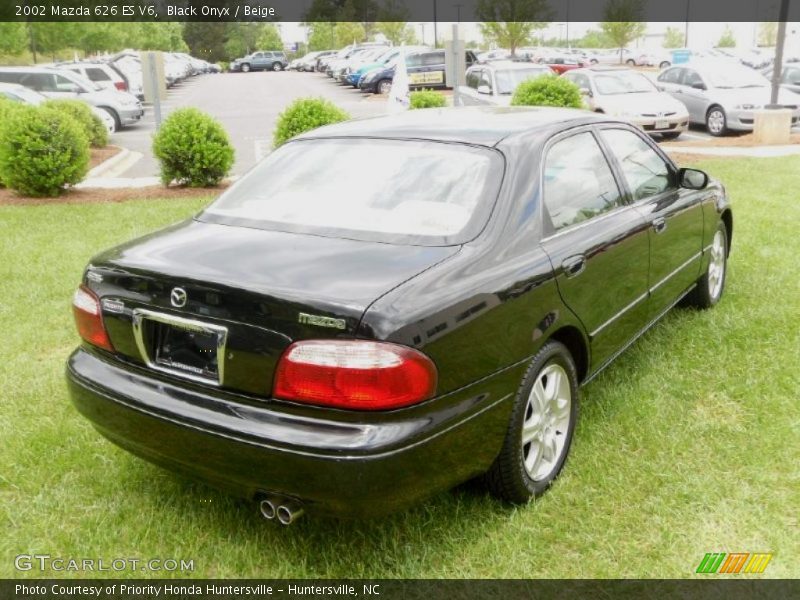 Black Onyx / Beige 2002 Mazda 626 ES V6