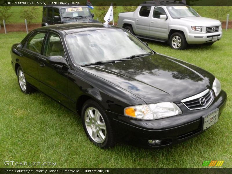 Black Onyx / Beige 2002 Mazda 626 ES V6