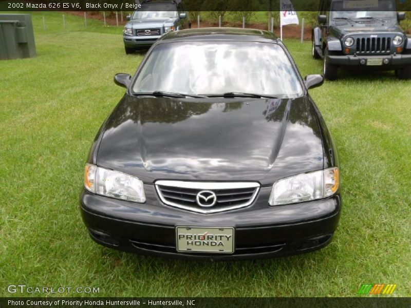 Black Onyx / Beige 2002 Mazda 626 ES V6