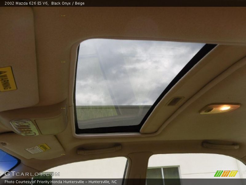 Black Onyx / Beige 2002 Mazda 626 ES V6