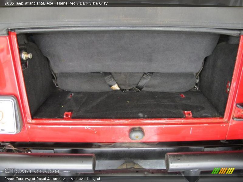 Flame Red / Dark Slate Gray 2005 Jeep Wrangler SE 4x4