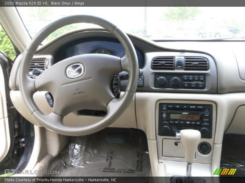 Black Onyx / Beige 2002 Mazda 626 ES V6