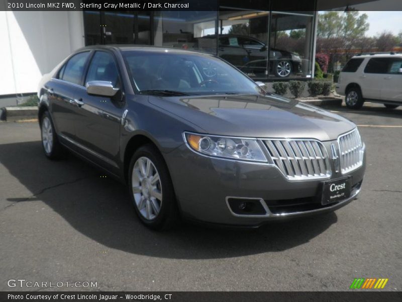 Sterling Gray Metallic / Dark Charcoal 2010 Lincoln MKZ FWD