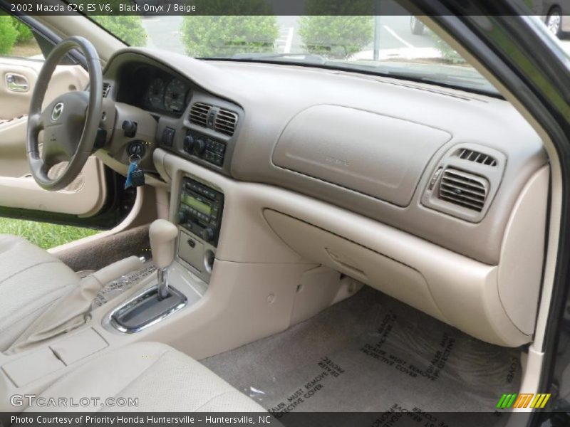 Black Onyx / Beige 2002 Mazda 626 ES V6