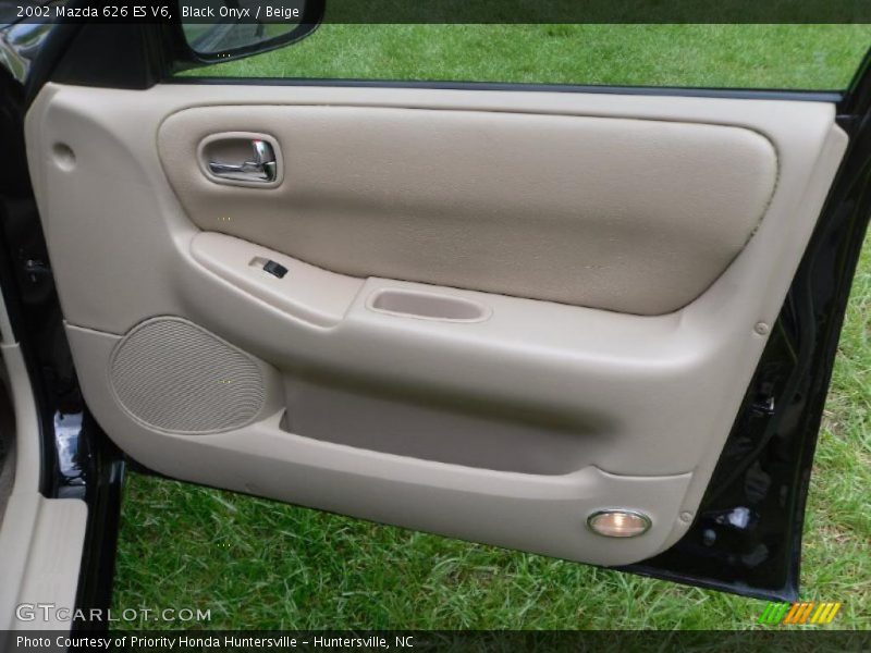 Black Onyx / Beige 2002 Mazda 626 ES V6