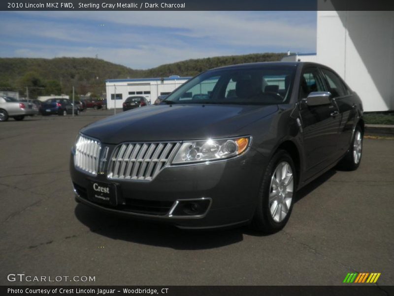 Sterling Gray Metallic / Dark Charcoal 2010 Lincoln MKZ FWD