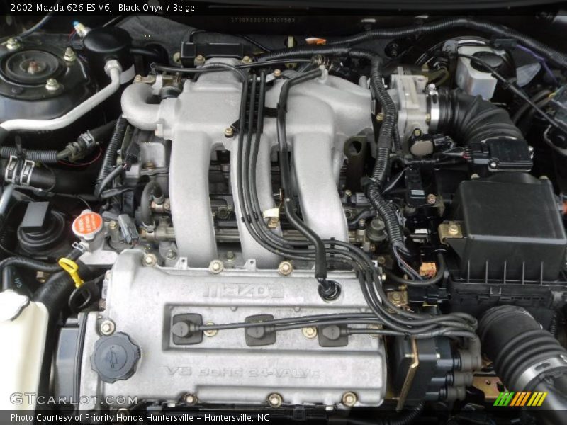 Black Onyx / Beige 2002 Mazda 626 ES V6