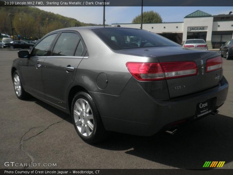 Sterling Gray Metallic / Dark Charcoal 2010 Lincoln MKZ FWD