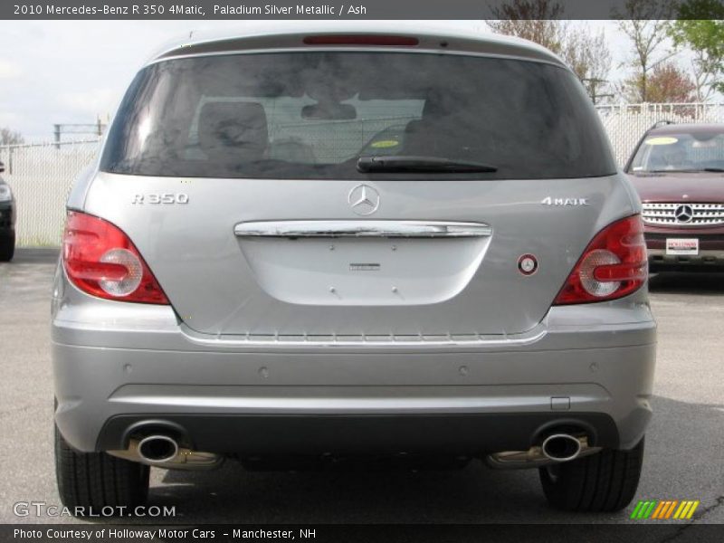 Paladium Silver Metallic / Ash 2010 Mercedes-Benz R 350 4Matic