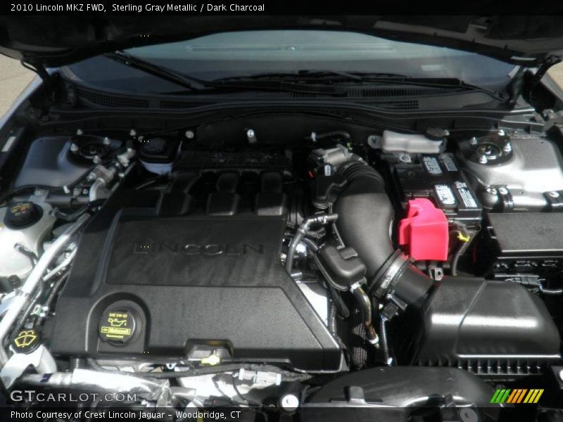 Sterling Gray Metallic / Dark Charcoal 2010 Lincoln MKZ FWD