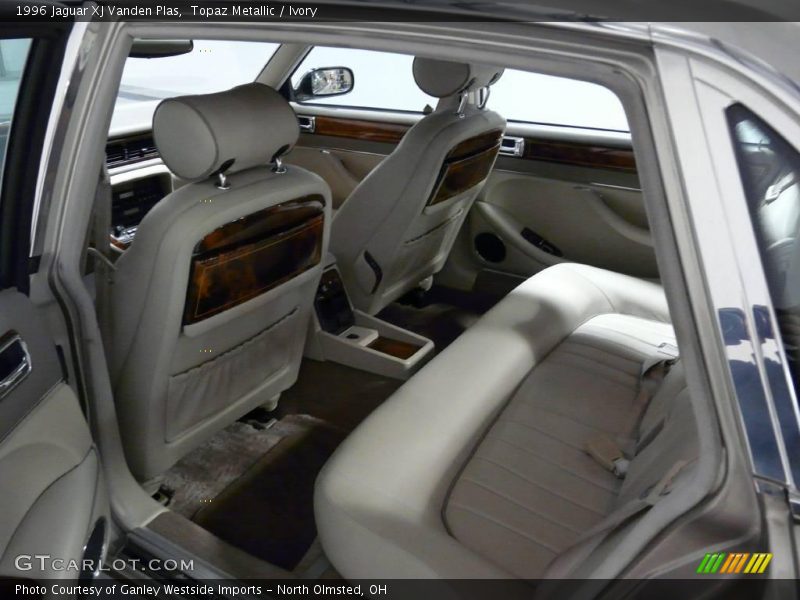 Topaz Metallic / Ivory 1996 Jaguar XJ Vanden Plas