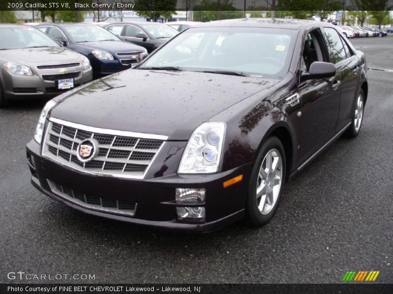 Black Cherry / Ebony 2009 Cadillac STS V8