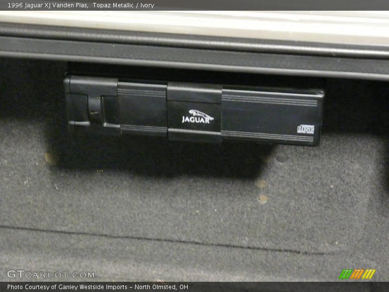 Topaz Metallic / Ivory 1996 Jaguar XJ Vanden Plas