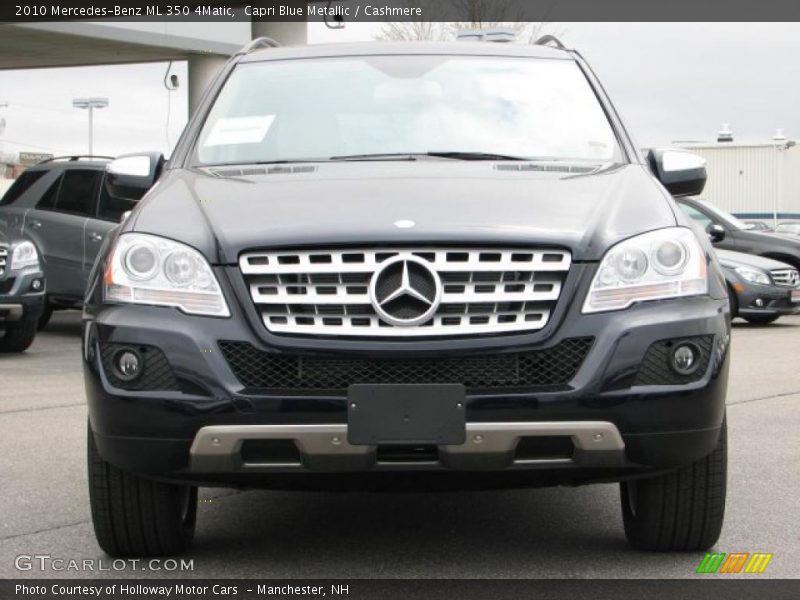 Capri Blue Metallic / Cashmere 2010 Mercedes-Benz ML 350 4Matic