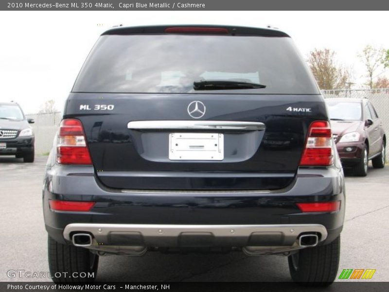 Capri Blue Metallic / Cashmere 2010 Mercedes-Benz ML 350 4Matic