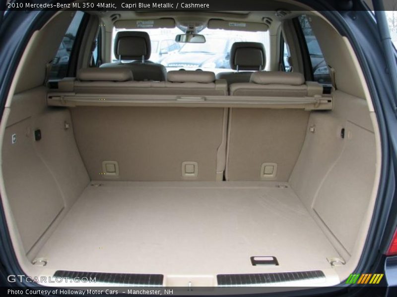 Capri Blue Metallic / Cashmere 2010 Mercedes-Benz ML 350 4Matic