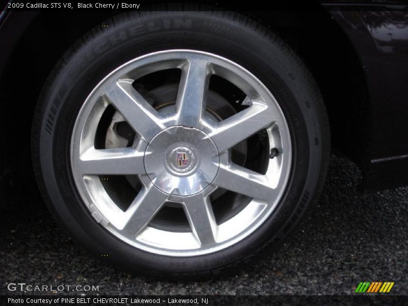 Black Cherry / Ebony 2009 Cadillac STS V8
