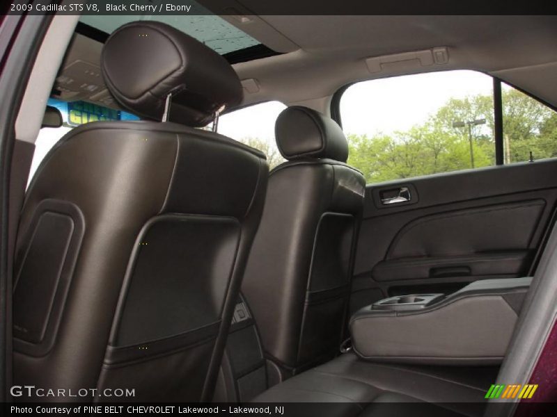 Black Cherry / Ebony 2009 Cadillac STS V8