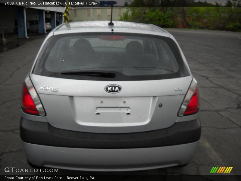Clear Silver / Gray 2009 Kia Rio Rio5 LX Hatchback