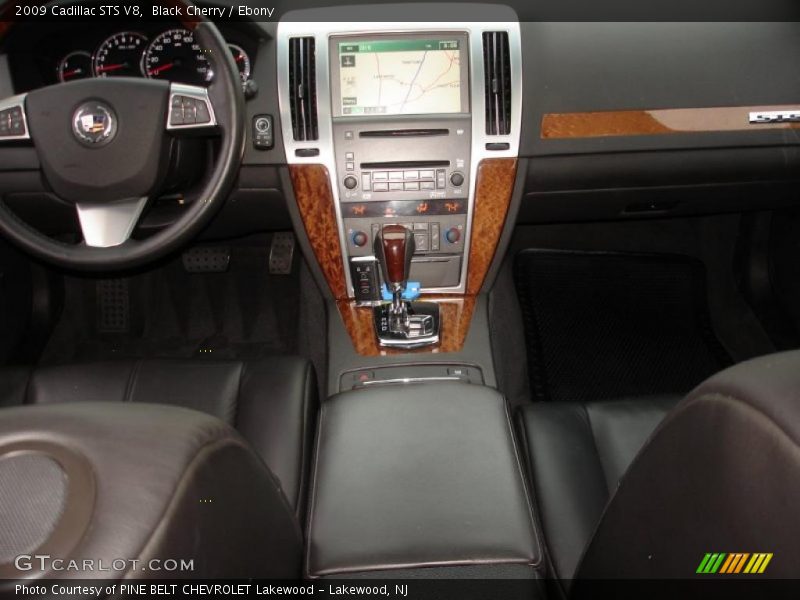 Black Cherry / Ebony 2009 Cadillac STS V8