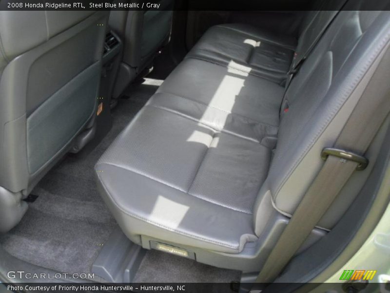 Steel Blue Metallic / Gray 2008 Honda Ridgeline RTL