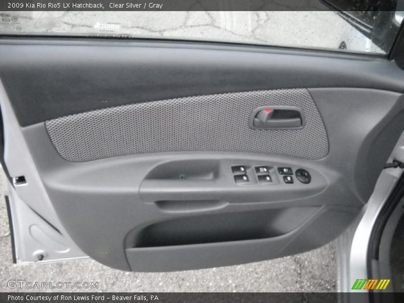 Clear Silver / Gray 2009 Kia Rio Rio5 LX Hatchback