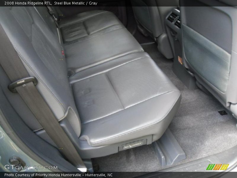 Steel Blue Metallic / Gray 2008 Honda Ridgeline RTL