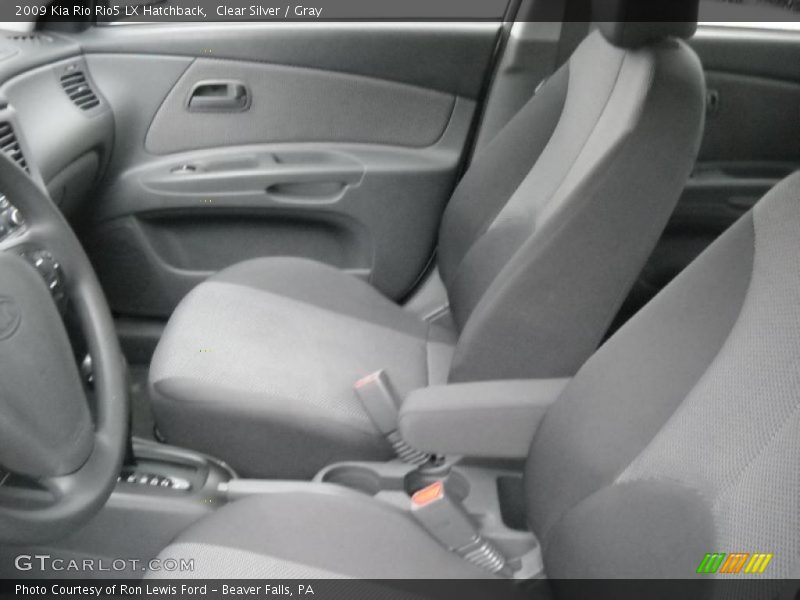 Clear Silver / Gray 2009 Kia Rio Rio5 LX Hatchback
