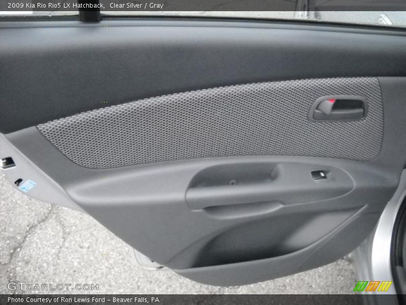 Clear Silver / Gray 2009 Kia Rio Rio5 LX Hatchback