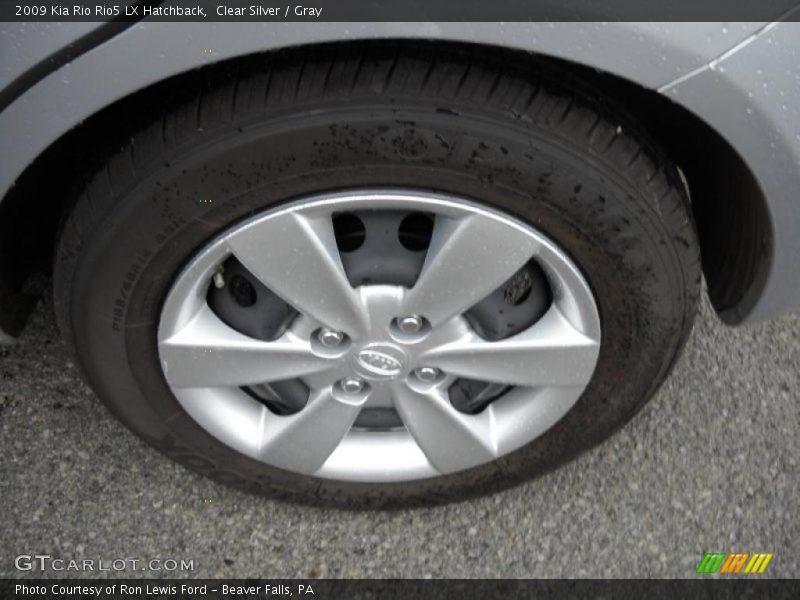 Clear Silver / Gray 2009 Kia Rio Rio5 LX Hatchback