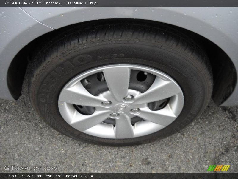 Clear Silver / Gray 2009 Kia Rio Rio5 LX Hatchback