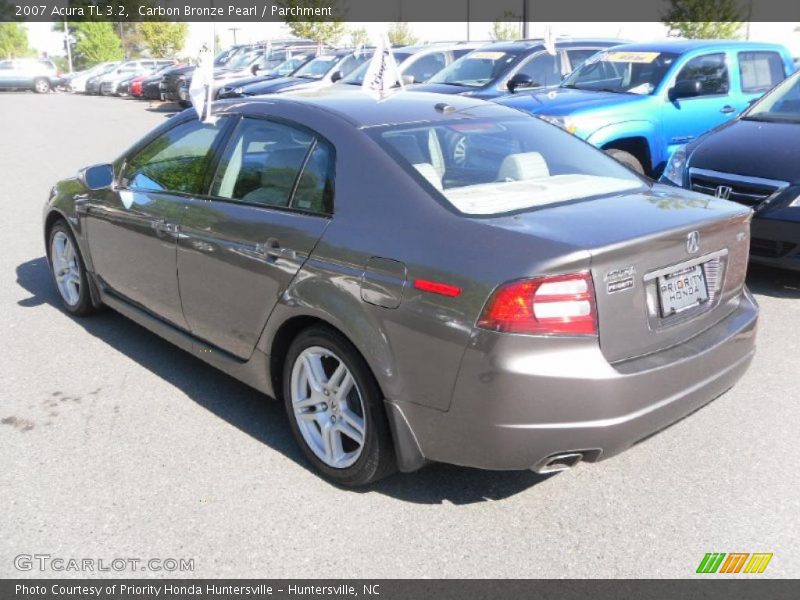 Carbon Bronze Pearl / Parchment 2007 Acura TL 3.2