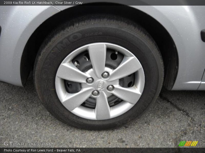 Clear Silver / Gray 2009 Kia Rio Rio5 LX Hatchback