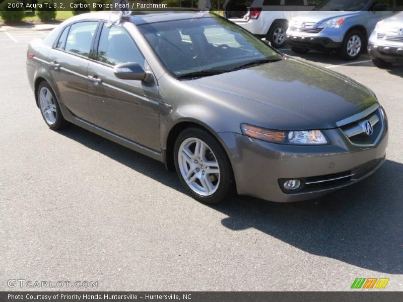 Carbon Bronze Pearl / Parchment 2007 Acura TL 3.2