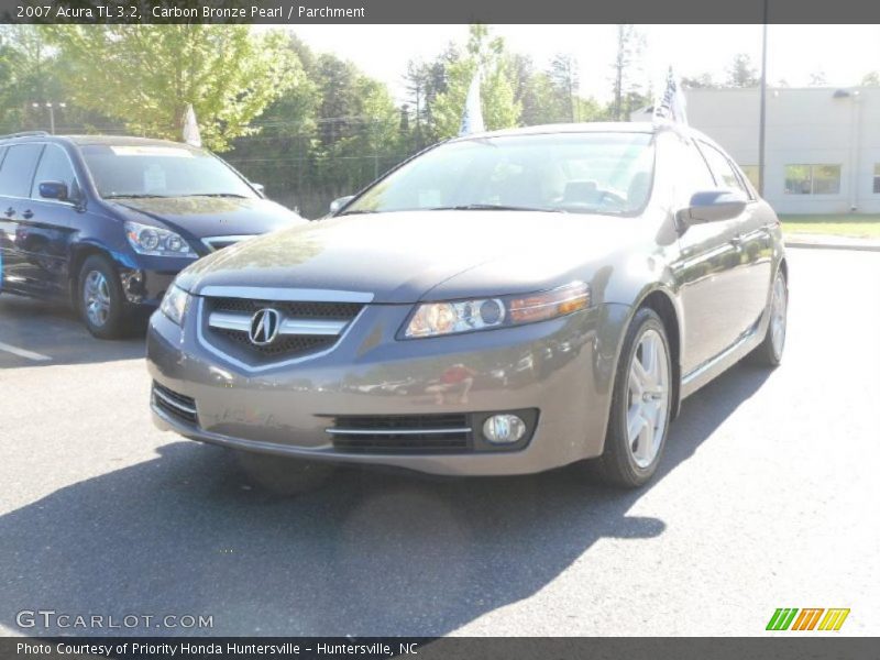 Carbon Bronze Pearl / Parchment 2007 Acura TL 3.2