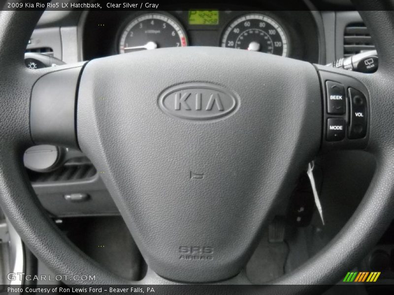 Clear Silver / Gray 2009 Kia Rio Rio5 LX Hatchback