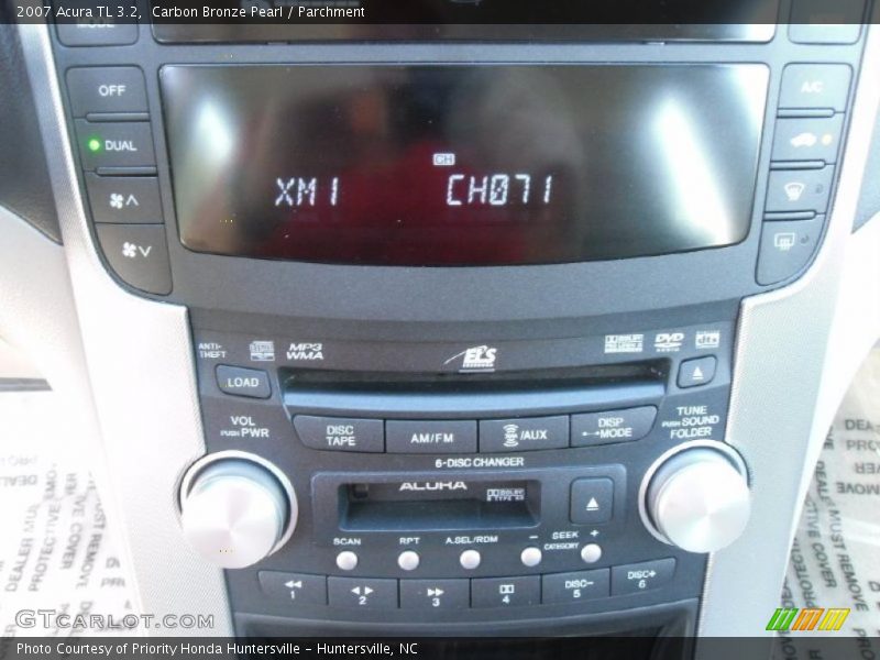 Carbon Bronze Pearl / Parchment 2007 Acura TL 3.2