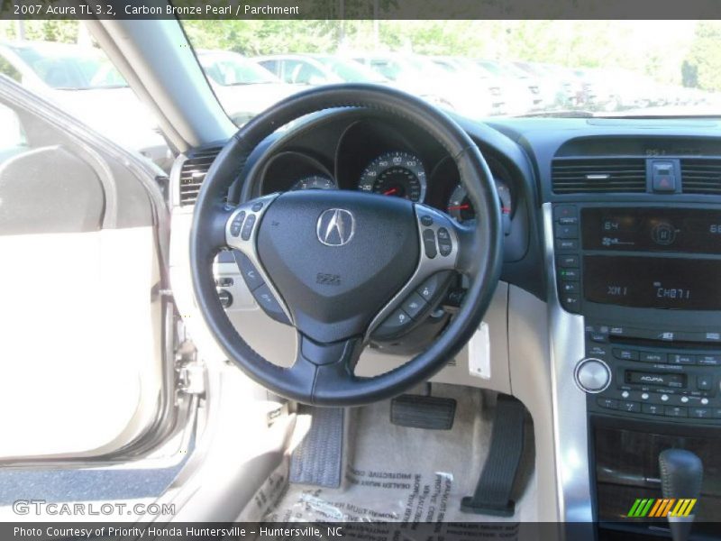 Carbon Bronze Pearl / Parchment 2007 Acura TL 3.2