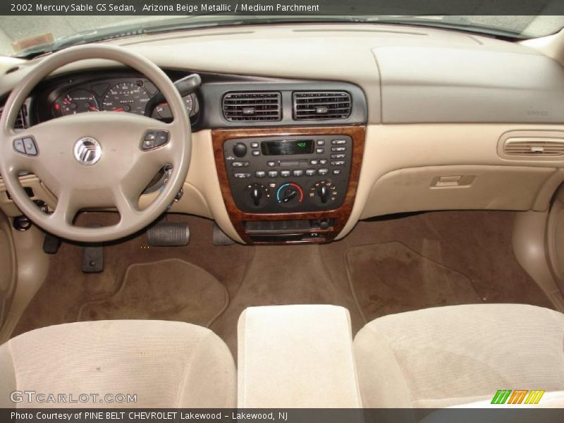 Arizona Beige Metallic / Medium Parchment 2002 Mercury Sable GS Sedan