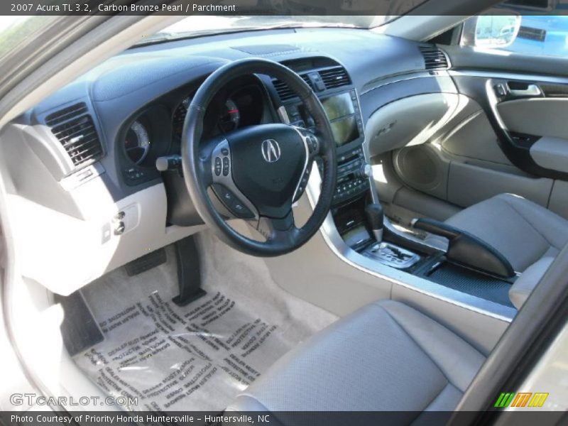 Carbon Bronze Pearl / Parchment 2007 Acura TL 3.2