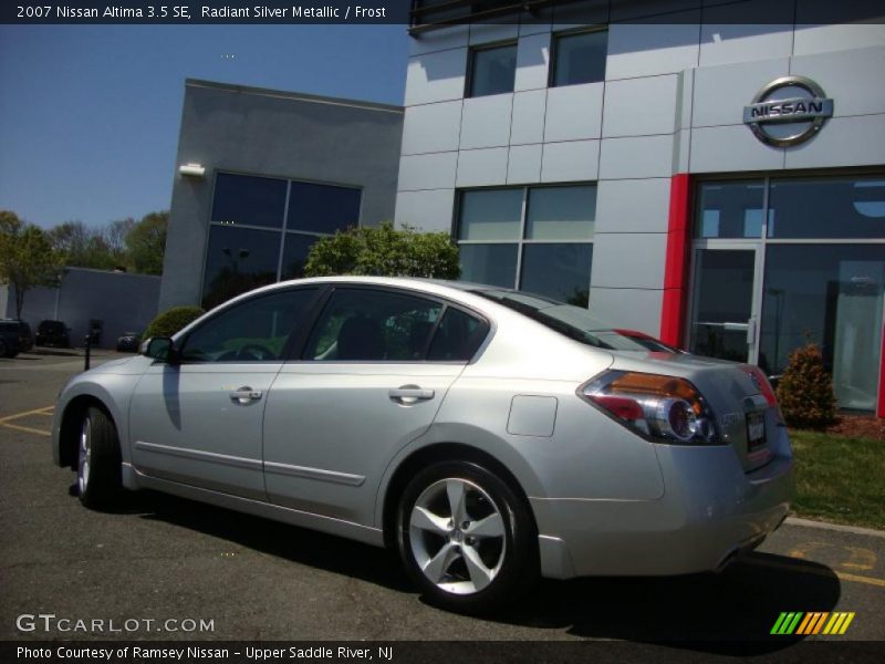 Radiant Silver Metallic / Frost 2007 Nissan Altima 3.5 SE