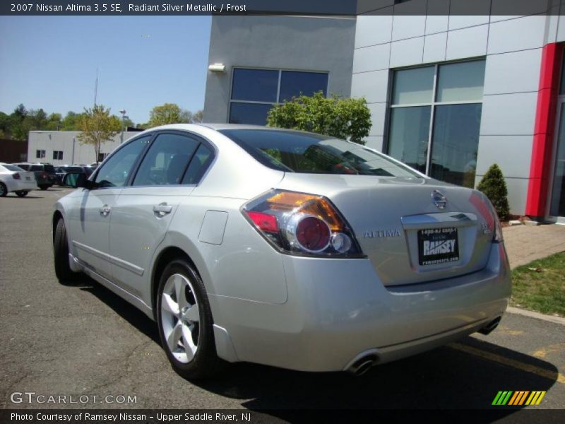 Radiant Silver Metallic / Frost 2007 Nissan Altima 3.5 SE
