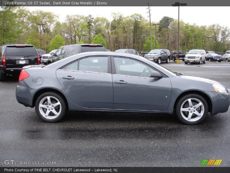 Dark Steel Gray Metallic / Ebony 2009 Pontiac G6 GT Sedan