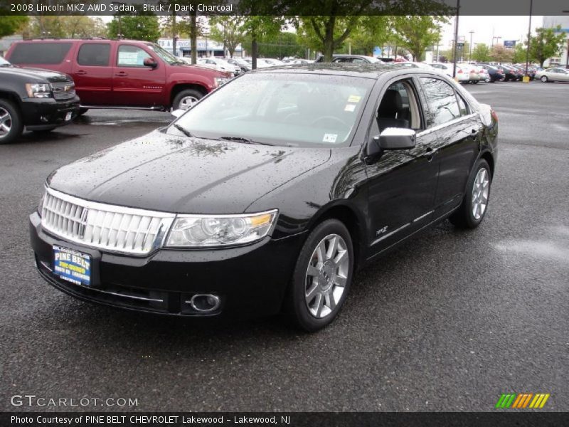 Black / Dark Charcoal 2008 Lincoln MKZ AWD Sedan