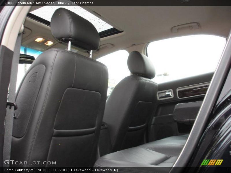 Black / Dark Charcoal 2008 Lincoln MKZ AWD Sedan